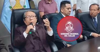 Ciro Castillo retorn� al GORE Callao y brind� conferencia de prensa