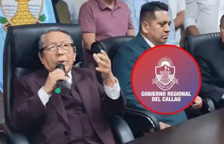 Ciro Castillo retorn� al GORE Callao y brind� conferencia de prensa