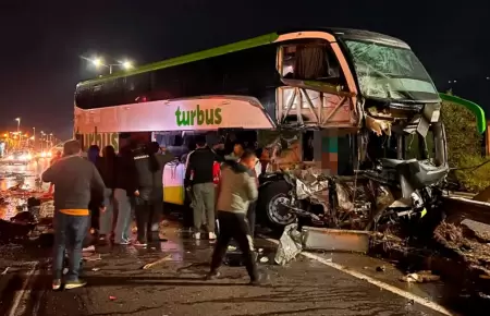 Accidente en Chile deja m�s de 40 heridos.