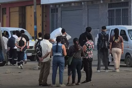 Tres empresas de combis acatan paro en el Callao tras ataques extorsivos.