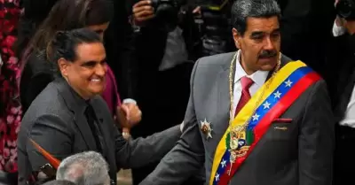 Alex Saab y Nicol�s Maduro