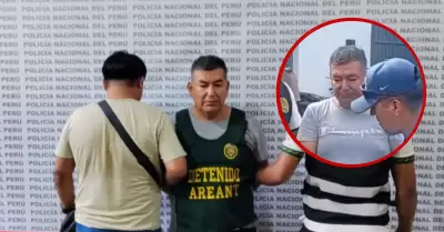 Capturan a 'Loco Vato' en Iquitos