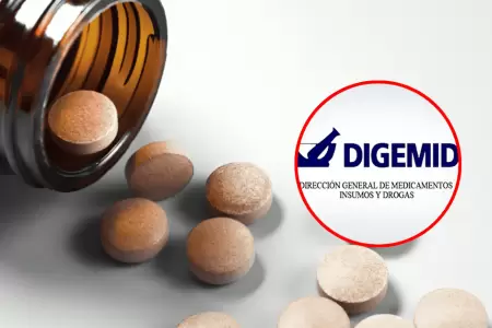 Digemid retira lote de medicamento para la anemia en todo el Per�