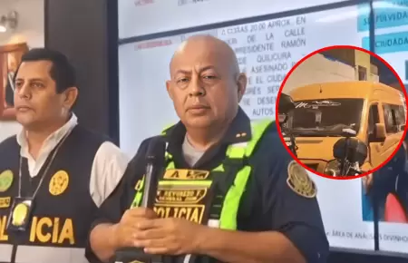 V�ctor Revoredo pide a transportistas que conf�en en la Polic�a