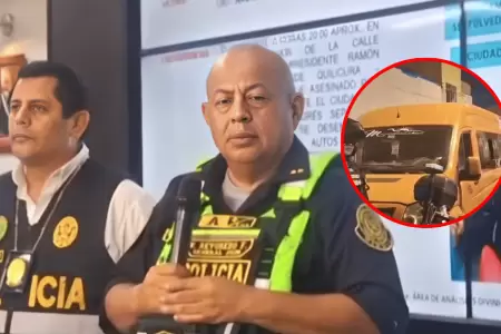 V�ctor Revoredo pide a transportistas que conf�en en la Polic�a