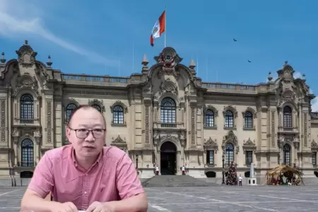 Zhihua Yang visit� Palacio de Gobierno cuatro veces