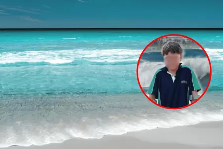 Ni�o se convierte en h�roe tras nadar 4 kil�metros para salvar a su familia