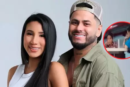 Samahara Lobat�n y Bryan Torres juntos en cl�nica.