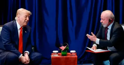 Donald Trump y Lula da Silva.