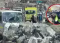 Accidente de tr�nsito en Arequipa: Triple choque deja cuatro heridos en la v�a hacia Cerro Verde
