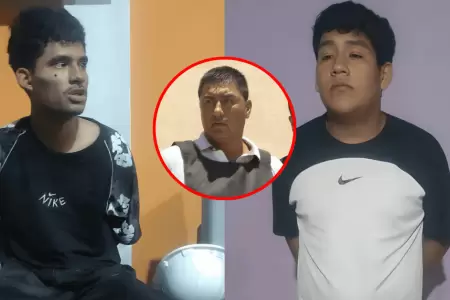 PNP captura a presuntos sicarios que asesinaron a alias 'Wino'