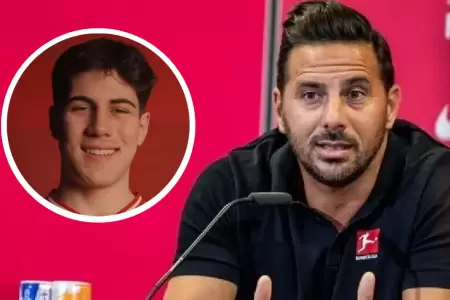 Felipe Ch�vez fue elogiado por Claudio Pizarro tras fichar por Colonia.