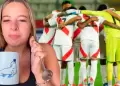 Influencer argentina confiesa que tuvo AMOR�O con FUTBOLISTA peruano con novia: "Morocho y tatuado"