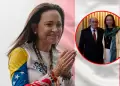 Mar�a Corina Machado agradece reuni�n con canciller peruano: "Tendremos el honor de recibirlo en Venezuela"