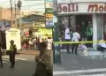 Terror en La Victoria: Desconocidos atacan tienda frente al centro comercial C�nepa en Gamarra