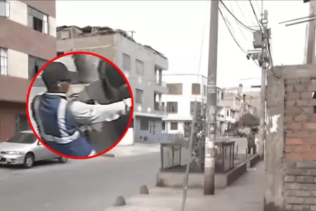 Sujeto dispara al menos tres veces contra conductor y huye a bordo de motociclet