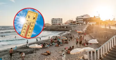 Senamhi pron�stica que balnearios de Lima registrar�n radiaci�n UV muy alta