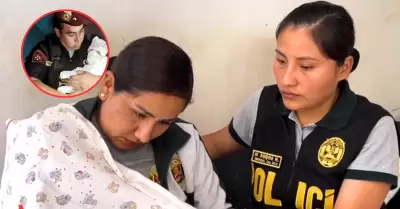 Beb� reci�n nacida fue hallada en un malet�n en Huanchaco, Trujillo.