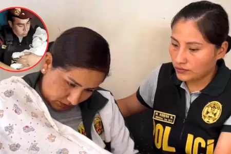 Beb� reci�n nacida fue hallada en un malet�n en Huanchaco, Trujillo.