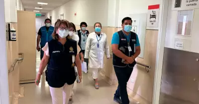 Realizan inspecci�n al Hospital Guillermo Almenara.