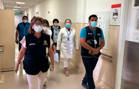 Realizan inspecci�n al Hospital Guillermo Almenara.