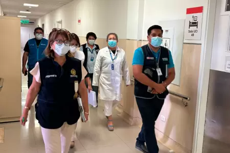 Realizan inspecci�n al Hospital Guillermo Almenara.