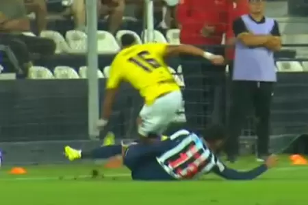 'Tato' Rojas y su escalofriante lesi�n