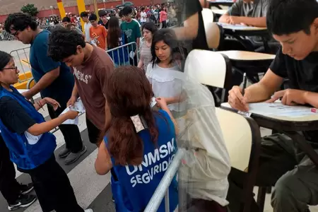 Resultados simulacro examen admisi�n UNMSM.