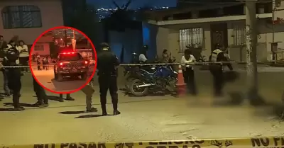 Hombre fue maniatado, golpeado y asesinado a balazos en San Juan de Miraflores