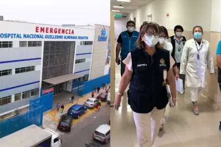 Farmacia del Hospital Almenara est� 93% abastecida, anuncia EsSalud.