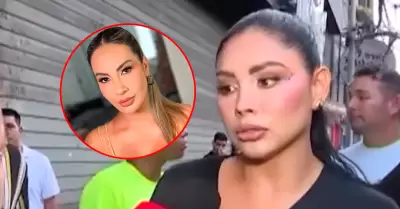 La cantante busc� brindar un mensaje conciliador ante la situaci�n legal de L�pe