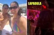 Gianluca Lapadula es visto muy cercano a otra mujer que no es su esposa: "No sabemos si est� separado"