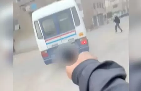 Sicario grab� ataque a bus de transporte p�blico en SMP.