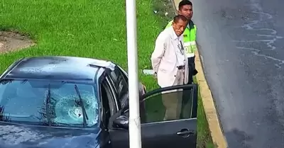 Conductor atropell� a joven de 21 a�os en San Isidro.