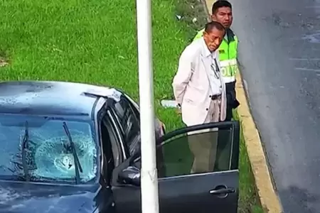 Conductor atropell� a joven de 21 a�os en San Isidro.