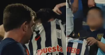 Alan Cantero cumple el sue�o de ni�o