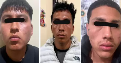 Polic�as capturan a cuatro miembros de la organizaci�n criminal 'Los Pulpos'.