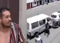 Chorrillos: Taxista sobrevive tras ser arrastrado seis cuadras por combi informal