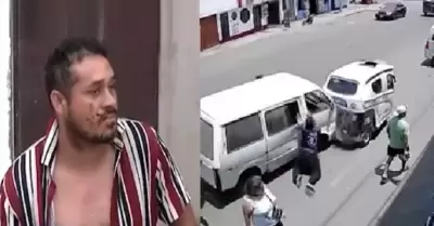 El hecho ocurri� en la urbanizaci�n Delicias de Villa, donde el taxista colgado,