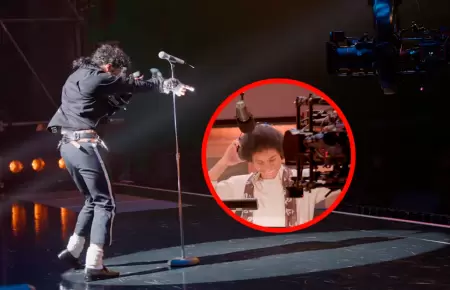 Avance revel� el proceso de caracterizaci�n de Jaafar Jackson para el filme.