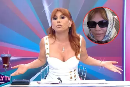 Magaly responde a las cr�ticas que recibe por su cirug�a facial
