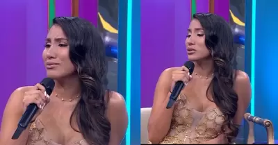 Samahara Lobat�n pide oraciones por la salud de su hijo