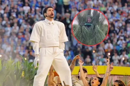 �Cu�nto cobraron por actuar de arbustos en el Super Bowl de Bad Bunny?