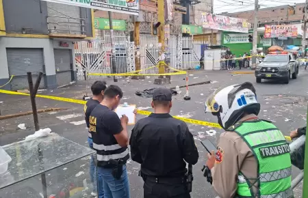 Hombre muere en La Victoria