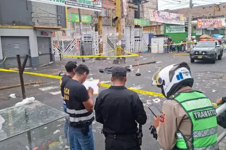 Hombre muere en La Victoria