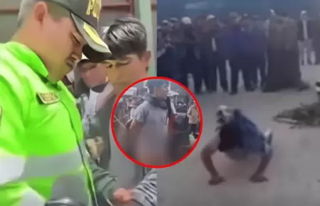 Ronderos de Andahuaylas imponen DURO CASTIGO a ladr�n