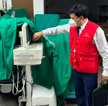 INCOR cuenta con equipos inoperativos.