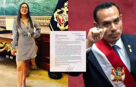 Stephany Vega renunci� al cargo de asesora de la PCM tras cuestionamientos por v