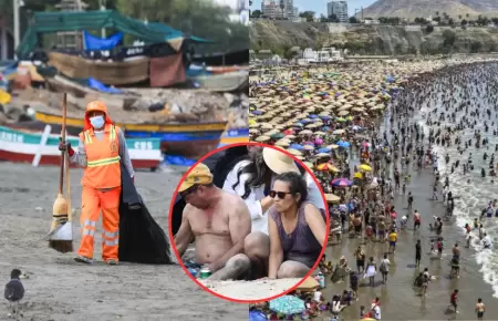 Chorrillos: Encuentran chancho a medio comer enterrado en playa Agua Dulce.