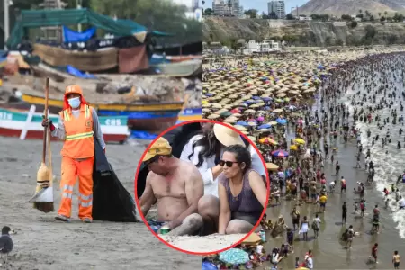 Chorrillos: Encuentran chancho a medio comer enterrado en playa Agua Dulce.